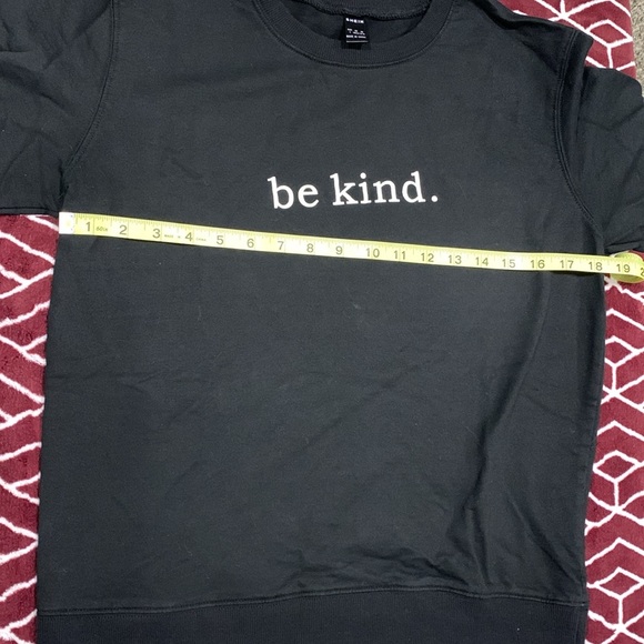 SHEIN be kind Sweatshirt NWOT - Picture 4 of 4